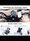 Radiotronics Bicycle Phone Mount 360 Universal Motorcycle Phone Holder for 4.7-7 Inch Bike Phone Holder Handlebar Phone Mount