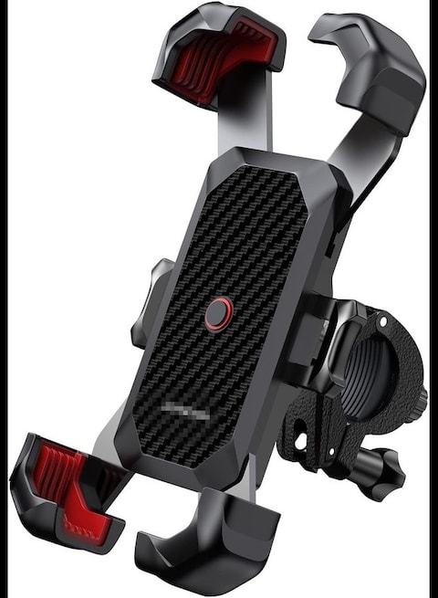 Radiotronics Bicycle Phone Mount 360 Universal Motorcycle Phone Holder for 4.7-7 Inch Bike Phone Holder Handlebar Phone Mount