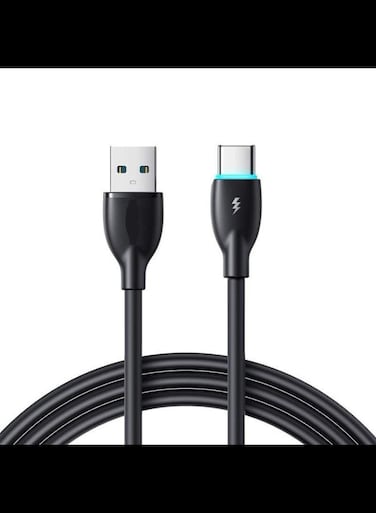 USB-A to Type-C 3A Star-Ring Series Fast Charging Cable with Data Synchronisation
