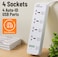 Socket 4 Socket + 4 USB Port 4 + 4 USB AUTO ID