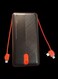 Turbo Charging Power Bank, 20000 Mah Dual Usb Ports - Black Red