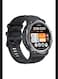 Smartwatch For Men, AMOLED Always On Display Bluetooth Calling Waterproof Fitness Watches Compatible With Android iOS Black