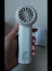 USB Rechargeable Portable Bladeless Fan Handheld, Mini Cooler No Leaf Handy Fan with 3 Speed Adjustable Stand for Home Office Outdoor Travel