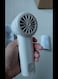 USB Rechargeable Portable Bladeless Fan Handheld, Mini Cooler No Leaf Handy Fan with 3 Speed Adjustable Stand for Home Office Outdoor Travel