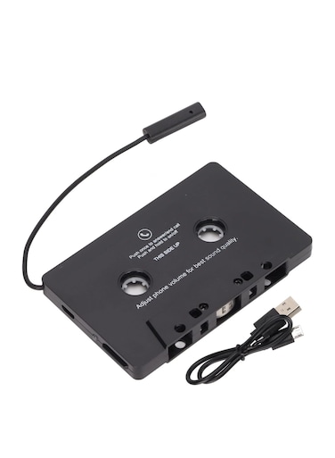 Cassette adapter for 5.0 car radio car cassette receiver Bluetooth car audio cassette to AUX adapter CD player MP3 iPod with 3.5 mm jack plug