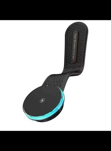 RGB Car Charger Bendable Magnetic Wireless Phone Charger