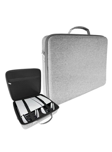 Host storage bag for PS5 Console, Travel Suitcase, Portable Storage Backpack, Scratch-Resistant Portable Storage Bag, remote control (Black)