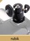 2 Pack Aluminum Alloy 360 Degree Rotating Swivel Mini Ball Head with 1/4&quot; Hot Shoe Mount Adapter for DSLR Camera Like Canon, Sony/Camcorder