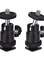 2 Pack Aluminum Alloy 360 Degree Rotating Swivel Mini Ball Head with 1/4&quot; Hot Shoe Mount Adapter for DSLR Camera Like Canon, Sony/Camcorder