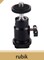 2 Pack Aluminum Alloy 360 Degree Rotating Swivel Mini Ball Head with 1/4&quot; Hot Shoe Mount Adapter for DSLR Camera Like Canon, Sony/Camcorder