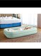 Kids Travel Air Mattress Inflatable Bed Set with Raised Sides and 120V Electric Quick Fill Air Pump with 3 Interconnected Nozzles