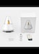 150ml Premium Essential Oil Diffuser, Ultrasonic Diffuser Humidifier with Remote Control, 2 Fog Modes LED Lights, for Home Office SPA Yoga (White)