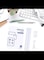 Radiotronics Mini Printer Portable Thermal Printer Inkless Pocket Printer Bluetooth-Compatible Photo Printer for Learning Assistance USB Charging