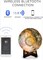 Radiotronics Quran Moon Light 3D Starry Moon Ball LED Night Light, Bluetooth Speaker with Remote Control, Quran Recitation and Song, FM Radio