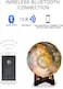 Radiotronics Quran Moon Light 3D Starry Moon Ball LED Night Light, Bluetooth Speaker with Remote Control, Quran Recitation and Song, FM Radio