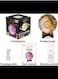 Radiotronics Quran Moon Light 3D Starry Moon Ball LED Night Light, Bluetooth Speaker with Remote Control, Quran Recitation and Song, FM Radio