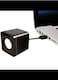 Computer Speakers, 2.0 USB-Powered Desktop Speakers for PC Tablets Desktop Cellphone Laptop (Black)