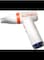 Radiotronics Wireless Ion Hair Dryer 2100W Travel Hair Dryer, 3 Heat & 2 Separate Fan Levels, Hair Dryer Rechargeable for Hairstyle, 1 Orange White