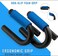 Push Up Bar Stand with Foam Grip Handle for Chest Press, Home Gym Fitness Exercise, Strength Training, Push Up Bar Stand for Men and Women, Gym (Black &amp; Blue Color)