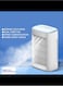 Air Conditioner Fan Portable 3 in 1 Three Gear Wind Air Purifier Cooler Sturdy Quiet Air-Conditioner for Home, Work, Office
