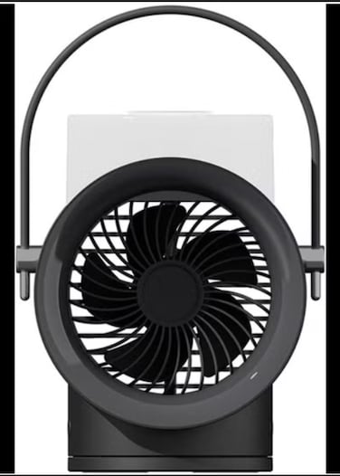 Mini USB Rechargeable Desktop Air Conditioning Water Cooling Fan With Humidifier LED Light Fan Mini Desktop Shaking Head Small Fan Mini Fans