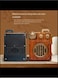 Retro Radio Bluetooth Speaker, Clear Sound Portable Wireless Retro Speaker for Kitchen Table Old Fashion Style Brown