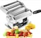 Noodle Roller   Homemade Pasta Maker Machine   Adjustable Thickness   Hand Crank Noodle Maker for Spaghetti   Manual Hand Crank Pasta Machine