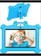 Kids Tablet 7 Inch, Android 11 Tablets, Children Tablet with 2GB RAM 32GB ROM, Educational, Games, Parental Control, Shockproof Case(Blue)