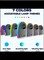 Radiotronics Home Bluetooth Speaker, 25W Powerful & Premium Sound with LCD Time Display, RGB Lights Show, 2 USB Output Ports for Bedrooms, Living Rooms and Office - Adapter Powered