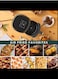 Air Fryer, 4.2 Quart Instant Pot with 9-in-one Cooking Functions, Nonstick Stainless Steel, No-Oil Air Fry, Roast, Bake, Reheat, Fit for 1-4 People (Black)