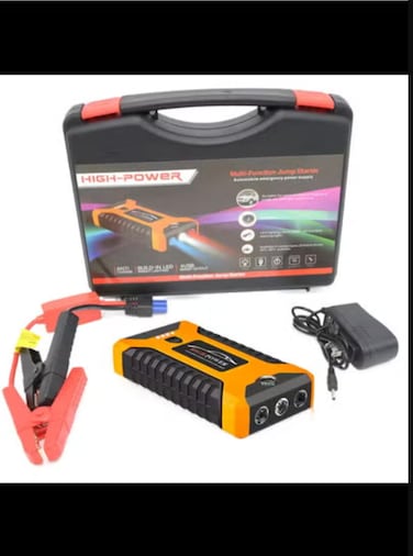 Car Jump Starter 600A Portable Starting Device Lighter 4USB