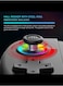 Radiotronics Wireless Controller for iPad/Tablet(10.2"), RGB Hall Effect Joystick with Linear Trigger, Mobile Gaming Controller for iPhone/Android/PC/Switch/PS4/Xbox