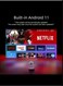 Mini Projector Portable Android 11 Home Theater Cinema Video Projector Bluetooth WIFI Sync IOS Smartphone 1080P 4K Movie