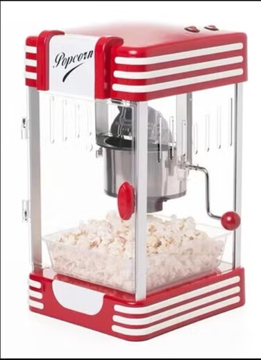 Electric Popcorn Maker Machine, Homemade Healthy Snack, Make Delicious Healthy Fat Free Hot Air Popcorn Popcorn At Home In Just 3 Minutes