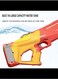 Toy Garrage Shark Electric Rechargeable Waterproof Water Bursting Gun Toy Sprayer for Summer, Outdoor, Beach &amp; Pool Ideal for Kids, Adults, 550ml Capacity (Red)