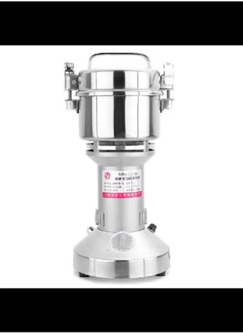 Radiotronics 200g Electric Grain Grinder High Speed 50-300 Mesh 1200W Corn Herb Spice Powder Machine