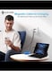 3 feet Magnetic Charging Cable Type C to C Cable 65 watt, Compatible with All Braided for Smartphone, Laptop &amp; Other Type C Device (White)