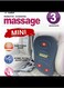Robotic Cushion 3 In 1 back pain Massage Electric Massager Mini With Heat &amp; Controller For Home, Office, Car (MASSAGER MINI)