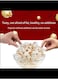 Popcorn Maker Popper, Electric Hot Oil Popcorn Machine with Clear Bowl, Great for Home Party Watching Movies in Home with Family