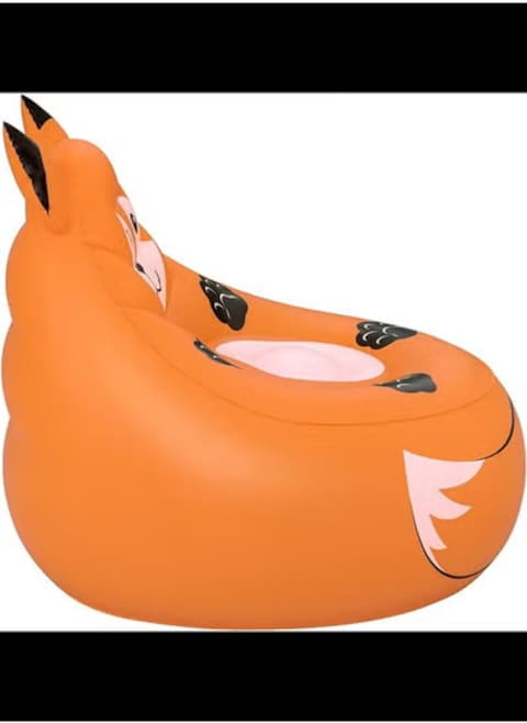 Inflatable Lounger - Premium 4-in-1 Inflatable Chair to Single Air Bed - Convenient Folding Design
