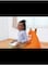 Inflatable Lounger - Premium 4-in-1 Inflatable Chair to Single Air Bed - Convenient Folding Design