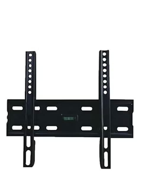 Radiotronics  Fixed Wall Mount TV Bracket, Heavy Duty TV Stand for 17-50 Inches LED LCD Plasma Flat Screen for living room, lounge, classrooms, lobby, restaurants- Black