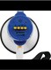 Megaphone Speaker 50W Power Portable Bullhorn Megaphone Voice and Siren/Alarm Modes Volume Control USB Flash Drive TF Card BT Alarm Megaphone Amplifier