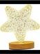 Small Table Star Desk Lamp Baby Night Light, Chrilden Nightstand Lamps Kid Night Light Bedroom Lights Decor Wooden Ornaments Girl Heart Child