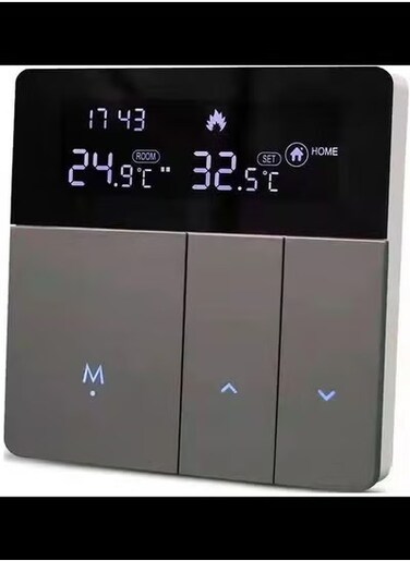 Floor Heating Temperature Controller, LCD Digital Thermostat, WiFi Intelligent Temperature Controller, Underfloor Heating Programmable, i8HGA 3A