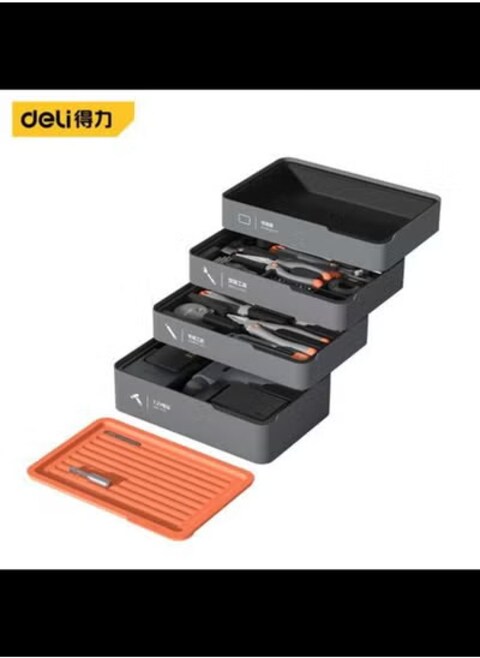 Radiotronics  8 Pcs Tool Kit Set Electric Drill Screwdriver Tape Measure Needle-nose Pliers Art Knife Hammer Hand Tool Accessories Set
