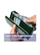 iPhone 11 Pro Zipper Wallet Case with Card Holder Strap Protective Leather Flip Folio Cover Phone Case for Women (Green)