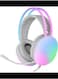 GLOW Pink, 360&deg; Full Chroma RGB Flow Headset, Noise Cancelling Microphone, Ultra-Lightweight Design, Mempory-Foam Earpads, Universal Compatibility
