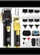 Professional Hair Clippers Set for Men, Cordless Barber Kit for Haircut, Hair Cutting Kit with LED Display &amp; Rechargeable USB, Gifts for Men (Black Gold)
