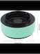 Smart Ashtray, 360 Degree Wind Circulation Smokeless Ashtray High Density Filter Screen with Aromatherapy Tablet for Home (Green and Black)